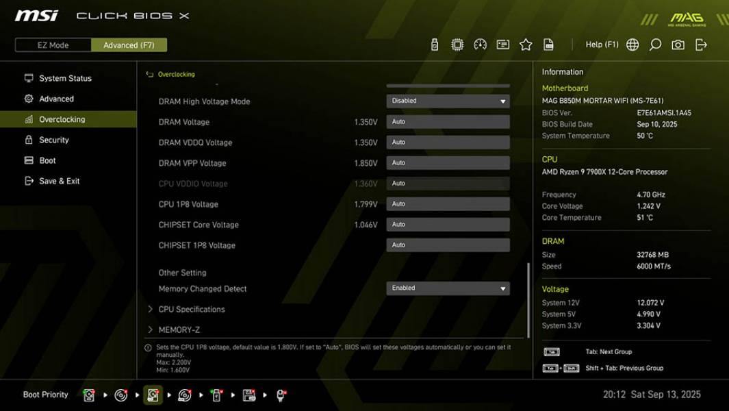 MSI MAG B850M MORTAR WIFI-4